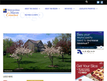 Tablet Screenshot of mayorscaucus.org